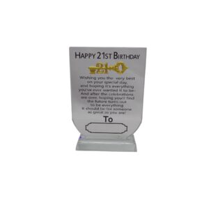 21St Glass Key