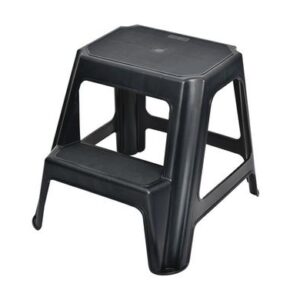2 Step Black Stool