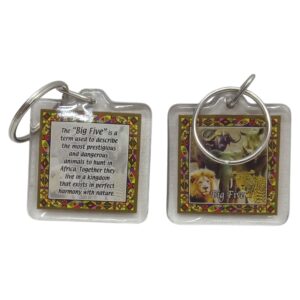 Keyring Big Five (Assorted Designs)