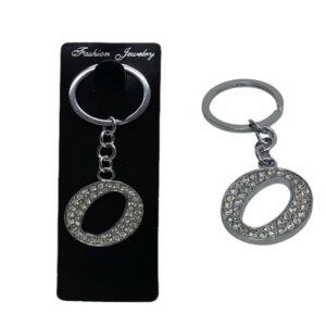 Keyring Silver Alphabet