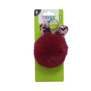 Keychain Faux Fur 9Cm