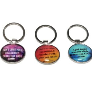 Keychain Inspirational (Assorted Messages)