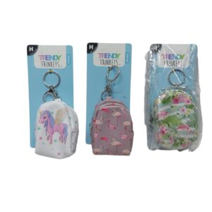 Keychain Mini Backpack (Assorted Colours)
