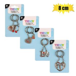 Keychain Love Asstd 8Cm