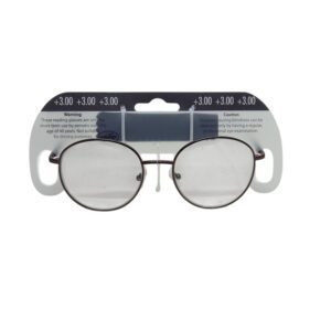Reading Glasses Metal Assorted Strength #3