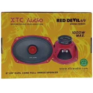 Xtc Red Devil 6X9 Speakers 1000W