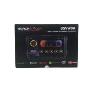 Blackspider Golf 5/6 9 Inch Screen Car Radio Android (65X4watts Output)