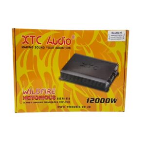 Xtc 12 000W Monoblock 10Hm-2500W 20Hm-1250W Amp