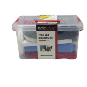 Blackspider 7Pc Car Cleaning Kit