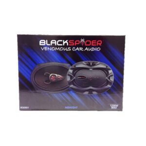 Blackspider 6X9 4 Way 1200W Coaxial Speaker