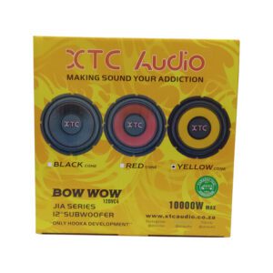 Xtc 12 Inch Dvc4 Yellow Cone 10000W Subwoofer