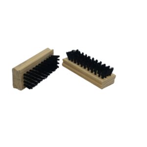 Wooden Shoe Brush Black