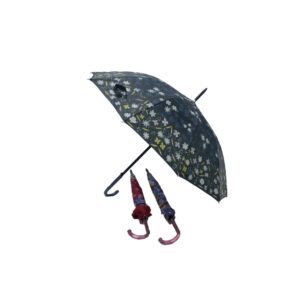J Handle Umbrella (Pink/Purple Assorted Colours)