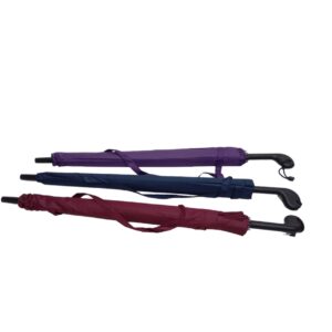 Umbrella Golf Shape Handle Assorted Colours