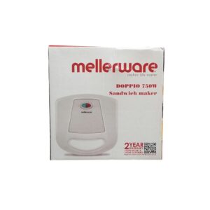 Mellerware Sandwich Toaster 750W Doppio White