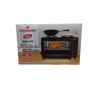 Digimark Electric Oven With 2 Solid Hot Plates