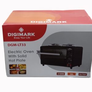 Digimark Electric Oven With 2 Solid Plate