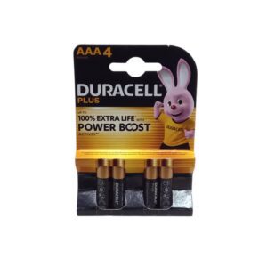 Duracell Plus Power Battery Aaa 4Pc