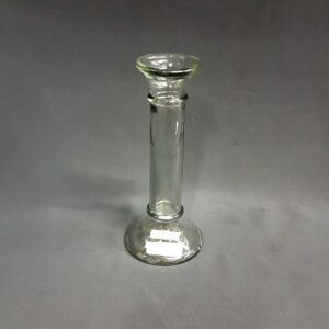 Candle Holder Gls 19Cm Clear