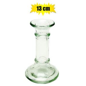 Candle Holder Gls 13Cm