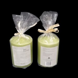 Candle Round 10X7cm Asstd
