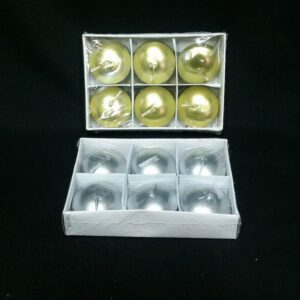 Metallic Floating Candle Light 6Pcs