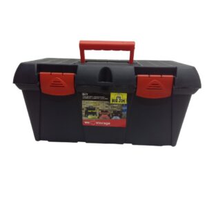 Tool Box W/Tray Plastic 48Cm