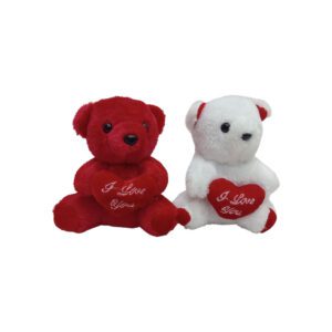 White Or Red Teddy Bear 15Cm (Each)