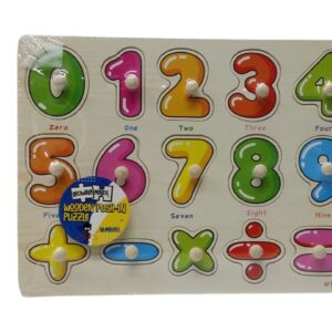 Push In Board Numbers 1-9 (Assorted)