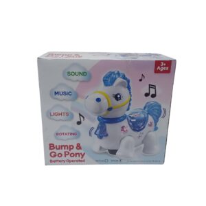 Baby Toy Bump Go Pony (Uses 3X Aaa Batteries)
