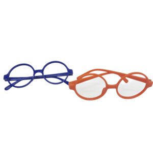 Plastic Nerd Glasses Asst Colors
