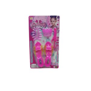 Dress Up Tiara And Shoes Plastic