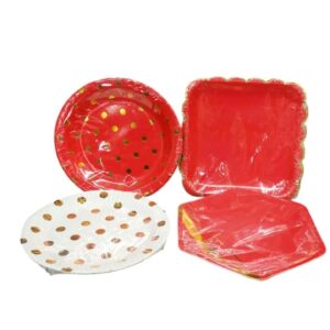 9 Inch Paper Plate Metallic