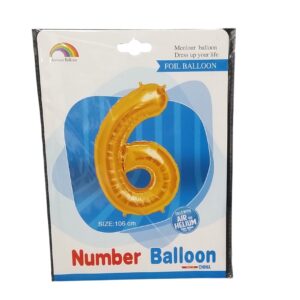 Balloon Gold 6 106Cm