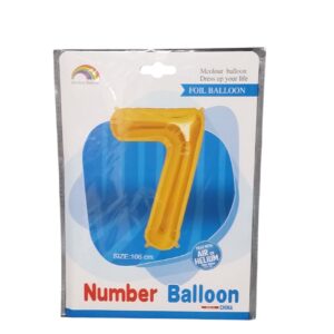 Balloon Gold 7 106Cm