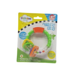 Baby Rattle W/4 Rings