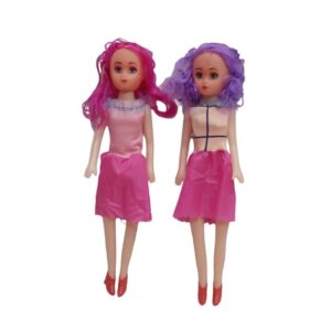 Toy Doll With Pink Hair