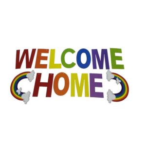 Party Banner Welcome Home