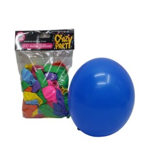 Balloons Large Bag Of 100Pc (Assorted Colours)