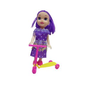 Doll With Scooter