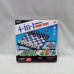 Chess Family Game 4 In 1 2-4 Players