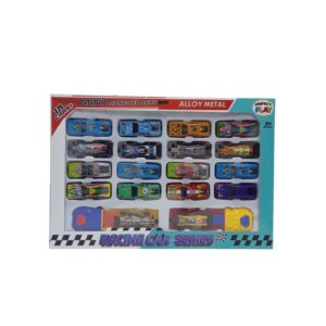 Die Cast Set With 18 Cars