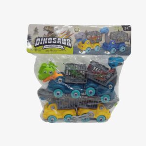Dinosaur Truck Set 4Pc