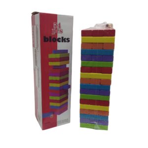 Wood Building Blocks 54Pc
