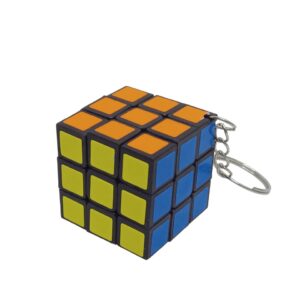 Rubic Cube Keyring Asst Colors