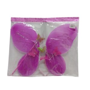 Fairy Wing With Headband + Wand Asst Colors