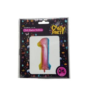 Balloon Helium Foil Rainbow 65Cm No 1