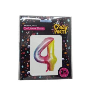 Balloon Helium Foil Rainbow 65Cm No 4