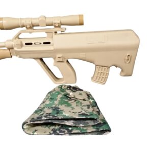 Gun Rifle And Military Hat