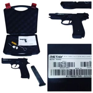 Retay 9Mm Blank/Pepper Gun Cz